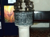 Lead font at Pyecombe Church, c1170